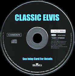 Classic Elvis - EU 1997 (UK & Ireland) - BMG 74321 476822 Camden