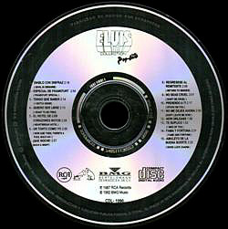 Elvis Collection Pop-Hits - Mexico 1992 - BMG CDL-1090