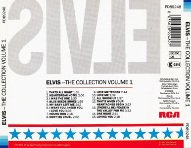 The Collection Volume 1 - Germany 1984 - RCA PD 89248