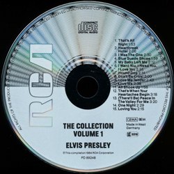 The Collection Volume 1 - Germany 1984 - RCA PD 89248