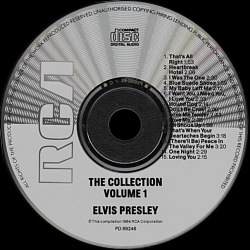 The Collection Volume 1 - Taiwan 1995 - BMG  PD 89248 - Elvis Presley CD