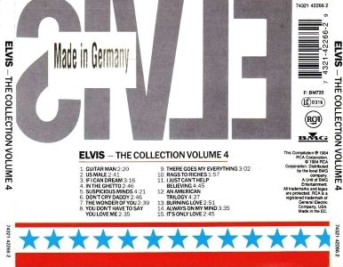 The Collection Volume 4 - Germany 1996 - BMG 74321422662