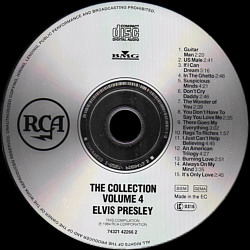 The Collection Volume 4 - Germany 1999 - BMG 74321422662 - Elvis Presley CD