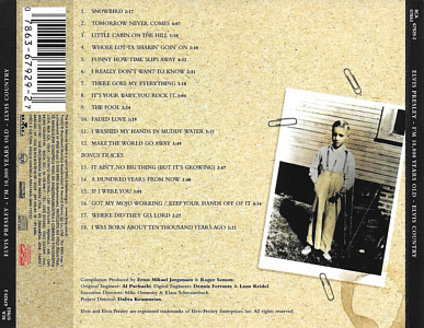 Elvis Country (remastered + bonus) - Brazil 2000 - BMG 07863 67929-2 - Elvis Presley CD