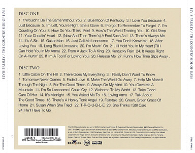 The Country Side Of Elvis - BMG Direct 07863 67990-2 / D241874 - USA 2001 - BMG 