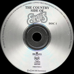 The Country Side Of Elvis - India 2001 - BMG 07863 67990 2 - Elvis Presley CD