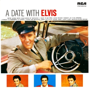 A Date With Elvis - German Club Edition - BMG 18560-3 - Germany 1989