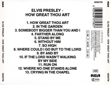How Great Thou Art - German Club Edition - BMG ND83758 - Germany 1989