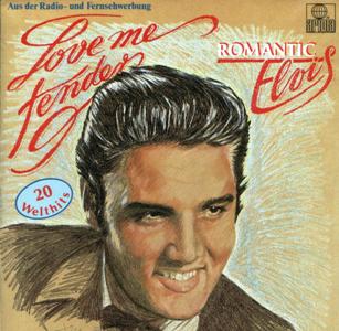 Love Me Tender - Romantic Elvis - 20 Welthits - German Club Edition - BMG Ariola 17669-0 - Germany 1987