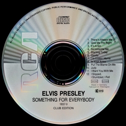 Something For Everybody - German Club Edition - BMG 18567-9 - Germany 1988