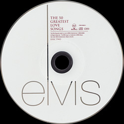 The 50 Greatest Love Songs -Elvis Presley CD The 50 Greatest Love Songs - Germany 2001 German Club Edition - BMG 07863 68026 2 / 0302513 - Elvis Presley CD