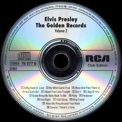 Disc 2 - The Golden Records Vol. 1-3 - German Club Edition - BMG 76 575 0 - Germany 1991