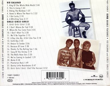 Kid Galahad and Girls! Girls! Girls! - BMG 74321 13430-2 - Germany 1999 - Elvis Presley CD