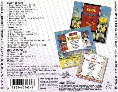 Kissin' Cousins, Clambake and Stay Away, Joe - BMG 07863 66362-2 - Canada 1994