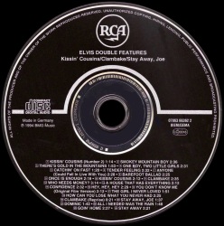 Kissin' Cousins, Clambake and Stay Away, Joe - Germany 1996 - BMG 07863 66362 2