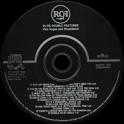 Viva Las Vegas and Roustabout - Korea 1996 - BMG BMGRD 1229 / 07863-66129-2 -  Elvis Presley CD