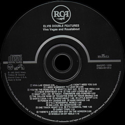 Viva Las Vegas and Roustabout - Korea 1996 - BMG BMGRD 1229 / 07863-66129-2 - Elvis Presley CD