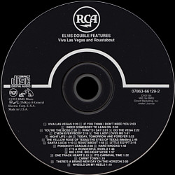 Viva Las Vegas and Roustabout - USA BMG Direct 1996 - Elvis Presley CD