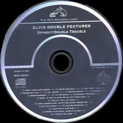 Spinout and Double Trouble - USA 2001 - BG2 66361 CRC - Elvis Presley CD