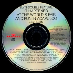 It Happend At The World's Fair and Fun In Acapulco - BMG 74321-13431-2 - Australia 1993