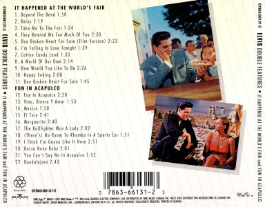 It Happend At The World's Fair and Fun In Acapulco - BMG 07863-66131-2 - Canada 1993
