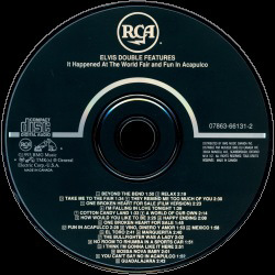 It Happend At The World's Fair and Fun In Acapulco - BMG 07863-66131-2 - Canada 1993