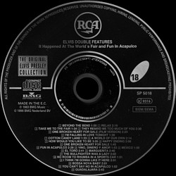 It Happend At The World's Fair and Fun In Acapulco (Double Features) EU 1999 - BMG 74321 90619 2 - The Original Elvis Presley Collection - Elvis Presley CD