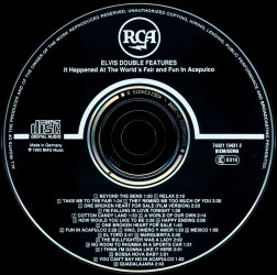 It Happend At The World's Fair and Fun In Acapulco - Germany 1993 - BMG 74321-13431-2