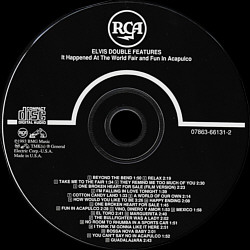 It Happend At The World's Fair and Fun In Acapulco - BMG 07863-66131-2 USA 1996 - Elvis Presley CD