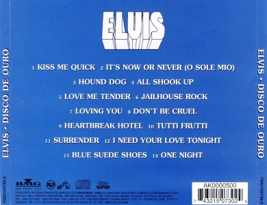 Disco De Ouro - BMG 74321 50730-2 - Brazil 2001