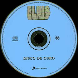 Disco De Ouro - Brazil 2014 - Sony BG1000/74321 50730-2 - Elvis Presley CD