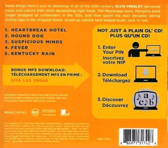 Discover Elvis Presley - Sony/BMG 8869713174 2 - Canada 2007