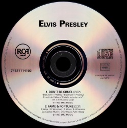 Don't Be Cruel (2 tracks) - France 1992 - BMG 74321 11410 2