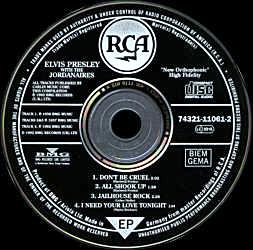 Don't Be Cruel (4 tracks) - BMG 74321 11061 2 - Germany 1992