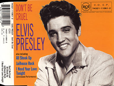 Don't Be Cruel (4 tracks) - BMG 74321 11061 2 - Germany 1992