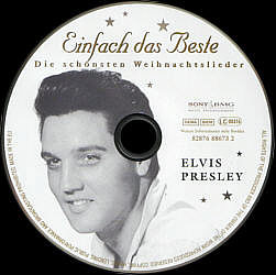  Einfach das Beste - Die schönsten Weihnachtslieder -Sony  EU 2007- Sony-BMG 82876 88673 2 - Elvis Presley CD
