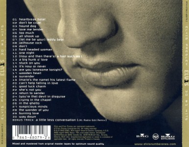 ELV1S - 30 #1 Hits - Canada 2002 - BMG 7863 68079 2