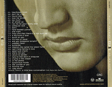 ELV1S - 30 #1 Hits - USA 2002 - BMG 07863 68079-2 - Elvis Presley CD