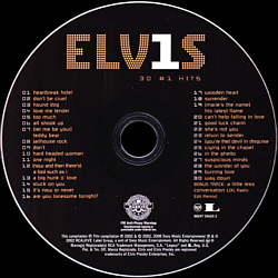 ELV1S - 30 #1 Hits - USA 2011 - Sony Legacy 88697 04650 2 - Elvis Presley CD