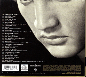 ELV1S - 30 #1 Hits - India 2007 - Sony/BMG 07863 68079 2