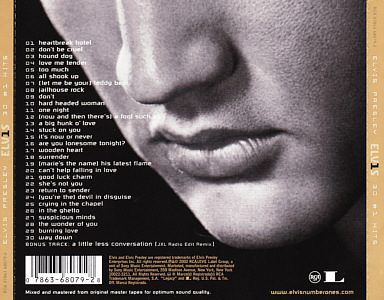 ELV1S - 30 #1 Hits - USA 2010 - Sony Legacy 88697 04650 2 (Jewel Case) - Elvis Presley CD