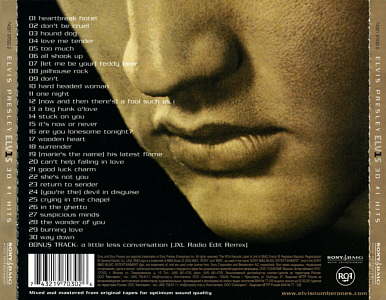 ELV1S - 30 #1 Hits - Russia 2006 - Sony/BMG 74321 97030 2