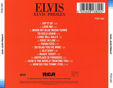 ELVIS - Germany 1984 - RCA PD 81382