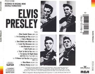 ELVIS PRESLEY - Brazil 1994 - BMG PCD1-5198