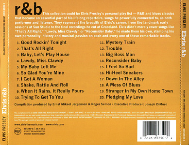 Elvis r&b - Thailand 2006 - Sony/BMG 82876 87255 2 - Elvis Presley CD