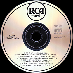 ELVIS - USA 1991 - BMG PCD1-5199 - Elvis Presley CD