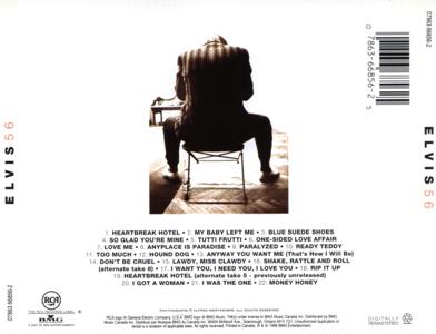 Elvis 56 - Canada 1996 - BMG 07863 66856 2 - Elvis Presley CD