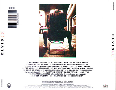 Elvis 56 - The Classic Album Series - USA 2003 - BMG Columbia House BH2 62135 - Elvis Presley CD
