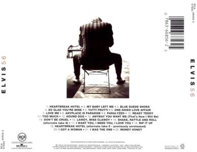 Elvis 56 - BMG 07863 66856 2 - USA 1996