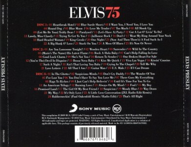 Elvis 75 - (3 CD) - Sony 88697619482 - EU 2010
